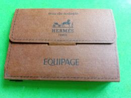 HERMES  - EQUIPAGE2 - Echantillon (collector - Ne Pas Utiliser) Date Des Années 1990 - Parfumproben - Phiolen