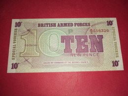 BILLET  10 New Pence British Armed Forces1972 ?  Comme Neuf Voir Photos - Forze Armate Britanniche & Docuementi Speciali