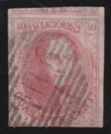 Belgie  .   OBP    .    12A  (2 Scans)     .    O     .    Gestempeld     .   /   .    Oblitéré - 1858-1862 Medaillen (9/12)