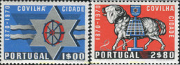 30535 MNH PORTUGAL 1970 CENTENARIO DEL ESTATUTO DE LA VILLA DE COVILHA Y DE SANTAREM - Autres & Non Classés