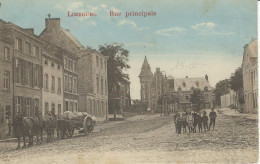 LIMBOURG (LIEGE) : Rue Principale - Superbe Attelage - Limbourg