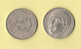 Gettone Monetale 1000 Lire Nickel Istituto Ipsoa Anni 70 Coin Token Jeton De Pièce Münzmarker - Notgeld