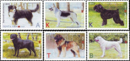 Russian Occupation Of Moldova (Transnistria DMR) 2016 Dog Breeds Set Of 6 Stamps Mint - Ohne Zuordnung
