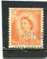 NEW ZEALAND - 1953  1d  QUEEN ELISABETH DEFINITIVE  FINE USED - Oblitérés