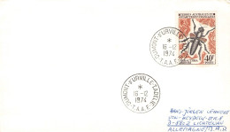 TAAF - PAQUEBOT 1974 DUMONT-D'URVILLE - /DE Mi 72 / *1195 - Covers & Documents