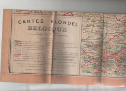 Carte Blondel Belgique - Other & Unclassified