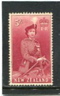 NEW ZEALAND - 1953  5s  QUEEN ELISABETH DEFINITIVE  FINE USED - Oblitérés