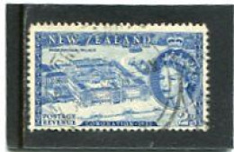 NEW ZEALAND - 1953  2d   CORONATION  FINE USED - Oblitérés