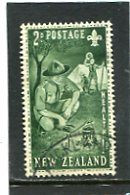 NEW ZEALAND - 1953  2d+1d   SCOUTS  FINE USED - Used Stamps