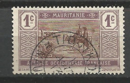 MAURITANIE N° 24 CACHET TIDJIKDJA / Used - Used Stamps