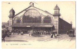 (76) 121, Le Havre, LL 083, La Gare, Tramway, Dos Non Divisé - Gare