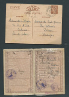 Lot 6 Documents  De La Guerre 39/45, Lacs, Entiers , Carte De 1944 , Alimentation- MALD 134 - Guerre De 1939-45