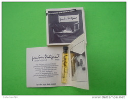 TRINTIGNANT Jean Louis - Echantillon (collector - Ne Pas Utiliser) Date Des Années 1990 - Echantillons (tubes Sur Carte)