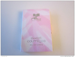 COURREGES - SWEET COURREGES - Echantillon (collector - Ne Pas Utliser) Date Des Années 1990 - Parfumproben - Phiolen