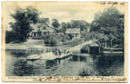 ECCLESTON FERRY NEAR CHESTER / DOUANE D'HENDAYE - Chester