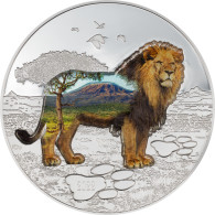 Mongolie 1000 Togrog 2022 Into The Wild THE LION Leuw1 Oz Zilveren Munt Silver Coin Proof Mongolia - Sonstige – Asien