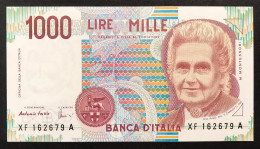 1000 LIRE Maria Montessori SERIE Sostitutiva XF...A 1990 Fds  LOTTO 4675 - 1.000 Lire