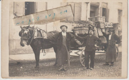 Région Auvergne- Rhône-Alpes - Attelage Hippomobile à Localiser ( Carte Photo à Destination De Lenax Dans L'Allier ) - Rhône-Alpes