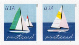 USA - 2023 - Sailboats - Mint Self-adhesive Stamp Set - Ungebraucht