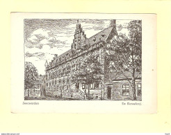 Coevorden Tekening De Kanselarij 1943 RY40657 - Coevorden