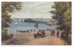 England Swanage The Pier From Water Colour Drawing By A. R. Quinton - Swanage
