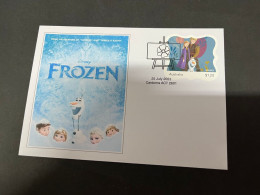 30-7-2023 (1 T 2) Australia - 2023 - Frozen - Stamp Issued 25-7-2023 - Cartas & Documentos