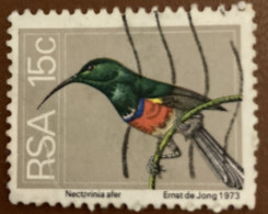 South Africa 1974 Bird Nectarinia Afra 15 C - Used - Gebraucht