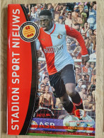 Programme Feyenoord - AZ - 10.2.2013 - Eredivisie - Holland - Programm - Football - Poster Ruud Vormer Lex Immers - Bücher