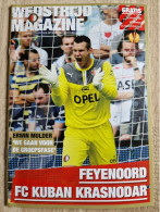 Programme Feyenoord - FC Kuban Krasnodar - 29.8.2013 - Europe League - Holland - Programm - Football - Jordy Clasie - Bücher