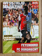 Programme Feyenoord - FC Dordrecht - 26.9.2013 - KNVB Cup - Holland - Programm - Football - Poster Daryl Janmaat - Books