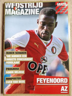 Programme Feyenoord - AZ Alkmaar - 10.11.2013 - Eredivisie - Holland - Programm - Football - Poster Sven Van Beek - Bücher