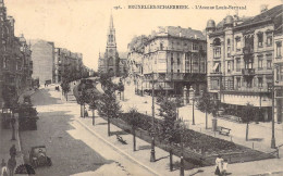 BELGIQUE - BRUXELLES - L'Avenue Louis Bertrand - Carte Postale Ancienne - Prachtstraßen, Boulevards