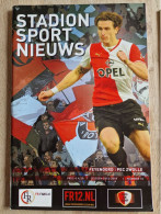 Programme Feyenoord - PEC Zwolle - 21.12.2013 - Eredivisie - Holland - Programm - Football - - Bücher