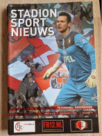 Programme Feyenoord - SC Heerenveen - 16.3.2014 - Eredivisie - Holland - Programm - Football - Poster Jean Paul Boetius - Bücher