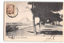 17832 EGYPT THE DRIVE TO THE PYRAMIDS - Piramiden