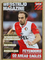 Programme Feyenoord - Go Ahead Eagles - 30.3.2014 - Eredivisie - Holland - Programm - Football - Poster Mitchell Te Vred - Libri