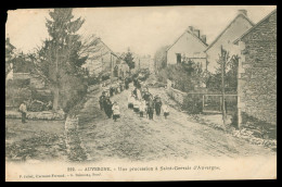 * SAINT GERVAIS D'AUVERGNE - AUVERGNE - Procession à St Gervais D'Auvergne - Animée - Edit. JULIOT DELAUNAY - 1904 - Saint Gervais D'Auvergne