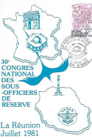 30e Congrès National Des Sous Officiers De Réserve - 1981 - Saint Denis