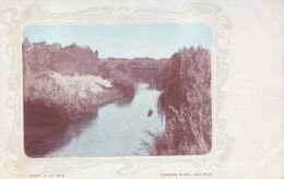 Adelaide - Torrens River - Cadre Art Nouveau - Robert Jolley - CPA Couleur - Adelaide