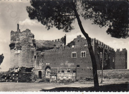 CARTOLINA  ROMA,LAZIO-TOMBA DI CECILIA METELLA-STORIA,MEMORIA,CULTURA,RELIGIONE,IMPERO ROMANO,BELLA ITALIA,NON VIAGGIATA - Stazione Termini