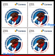 Ref. BR-V2023-58-Q BRAZIL 2023 - 200 YEARS OF INDEPENDENCE, BAHIA - LAND OF FREEDOM, BLOCK MNH, HISTORY 4V - Unused Stamps