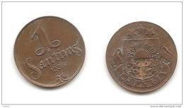 LATVIA 1 SANTIMI  COIN  1935 Y - Lettland