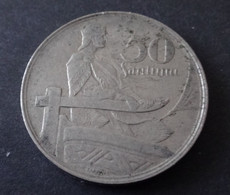 LATVIA , LETTLAND , LETTONIA 50 SANTIMU 1922 COIN - KM#6  - Lot 5 - Lettland