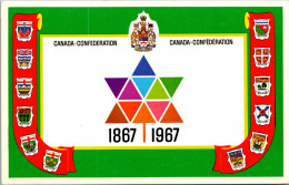 Canada Confederation 1867-1967 Coats Of Arms - Collezioni E Lotti