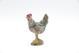 Elastolin, Lineol Hauser, Animals Chicken N°4051 , Vintage Toy 1930's - Figurines