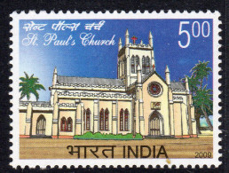 India 2009 150th Anniversary Of St. Paul's, Chennai, MNH, SG 2565 (D) - Altri & Non Classificati