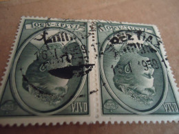 GREECE    POSTMARK ON STAMPS  ΟΡΕΣΤΙΑΣ  QUEEN - Marcophilie - EMA (Empreintes Machines)