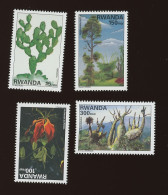 1998  Flore Du Rwanda   Cob 1403/1406 **   Cote 22,--€ La Série ** - Unused Stamps