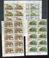 1998  Faune Du Rwanda   Cob 1407/1410 **   Cote 260,--€ E ** Escargot Snail Frog Grenouille Lezard - Used Stamps