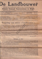 WOI - Krant  De Landbouwer - 1 Maart 1916 - Nr 52 (V2613) - Garden
